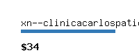 xn--clinicacarlospatio-30b.com Website value calculator
