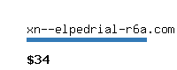 xn--elpedrial-r6a.com Website value calculator