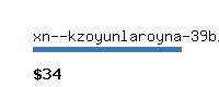 xn--kzoyunlaroyna-39bi.com Website value calculator