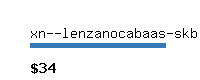 xn--lenzanocabaas-skb.com Website value calculator