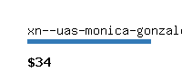 xn--uas-monica-gonzalez-v3b.com Website value calculator