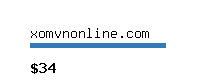 xomvnonline.com Website value calculator