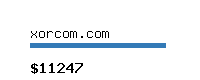 xorcom.com Website value calculator
