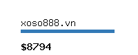 xoso888.vn Website value calculator