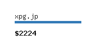 xpg.jp Website value calculator