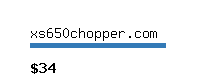 xs650chopper.com Website value calculator