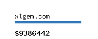 xtgem.com Website value calculator