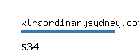 xtraordinarysydney.com.au Website value calculator