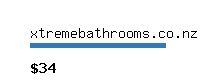 xtremebathrooms.co.nz Website value calculator