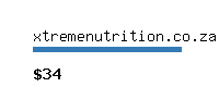 xtremenutrition.co.za Website value calculator