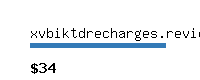 xvbiktdrecharges.review Website value calculator