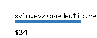 xvlmyevzwpaedeutic.review Website value calculator