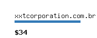 xxtcorporation.com.br Website value calculator