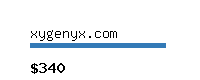 xygenyx.com Website value calculator