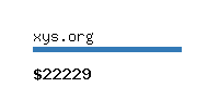 xys.org Website value calculator