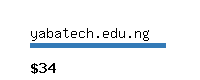 yabatech.edu.ng Website value calculator