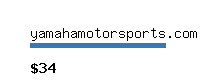 yamahamotorsports.com Website value calculator