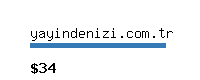 yayindenizi.com.tr Website value calculator