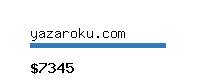 yazaroku.com Website value calculator