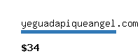 yeguadapiqueangel.com Website value calculator