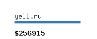 yell.ru Website value calculator