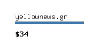 yellownews.gr Website value calculator