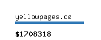 yellowpages.ca Website value calculator