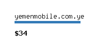 yemenmobile.com.ye Website value calculator