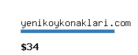 yenikoykonaklari.com Website value calculator