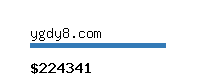 ygdy8.com Website value calculator