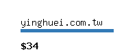 yinghuei.com.tw Website value calculator