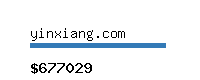 yinxiang.com Website value calculator
