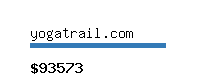 yogatrail.com Website value calculator