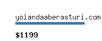 yolandaaberasturi.com Website value calculator