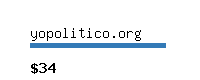 yopolitico.org Website value calculator