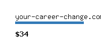 your-career-change.com Website value calculator