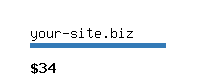 your-site.biz Website value calculator