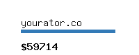 yourator.co Website value calculator