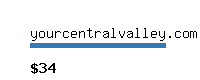 yourcentralvalley.com Website value calculator