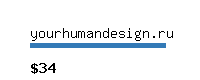 yourhumandesign.ru Website value calculator