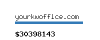 yourkwoffice.com Website value calculator