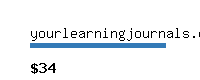 yourlearningjournals.co.uk Website value calculator