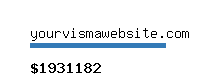 yourvismawebsite.com Website value calculator