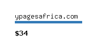 ypagesafrica.com Website value calculator