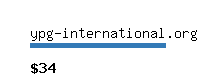 ypg-international.org Website value calculator