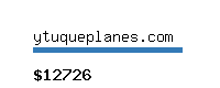 ytuqueplanes.com Website value calculator