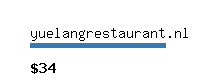 yuelangrestaurant.nl Website value calculator