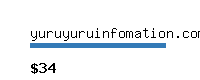 yuruyuruinfomation.com Website value calculator