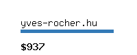 yves-rocher.hu Website value calculator