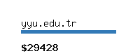 yyu.edu.tr Website value calculator